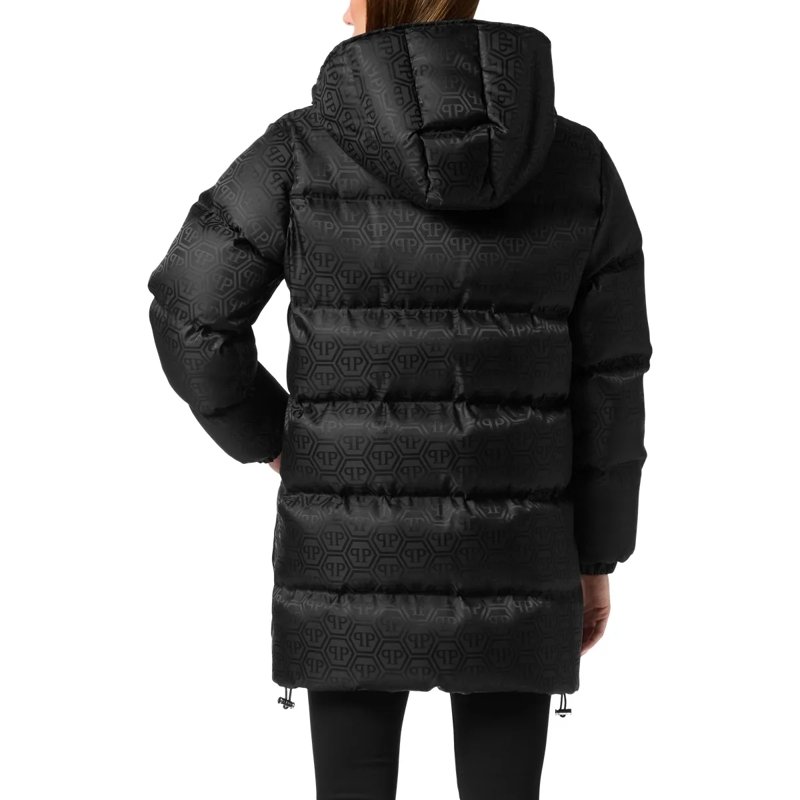 Philipp Plein Daunenjacke Daunenjacke Monogram schwarz(Image 2)