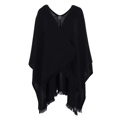 FTC Cashmere Poncho RN Moonless Night Poncho