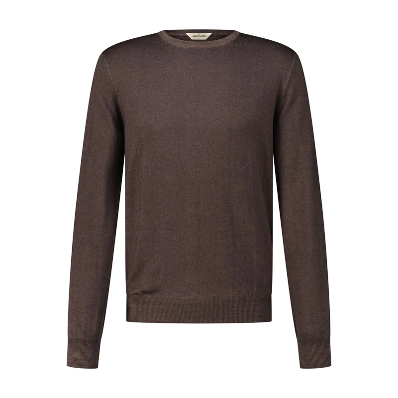 Gran Sasso Pull Strickpullover aus Wolle blau(Image 9)