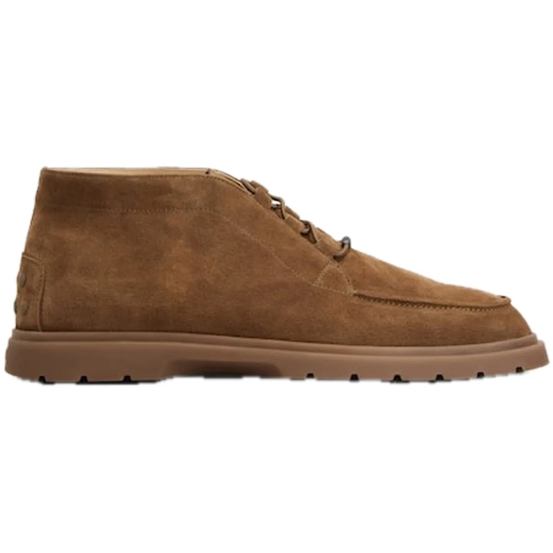 Tod's Bottes Desert Boots in Suede braun