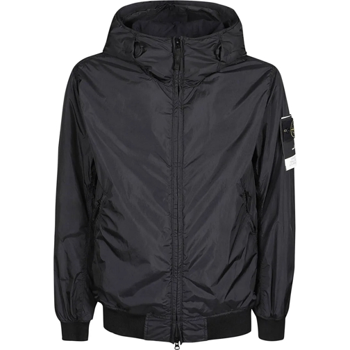 Stone Island Vestes en duvet Down Jacket Black schwarz