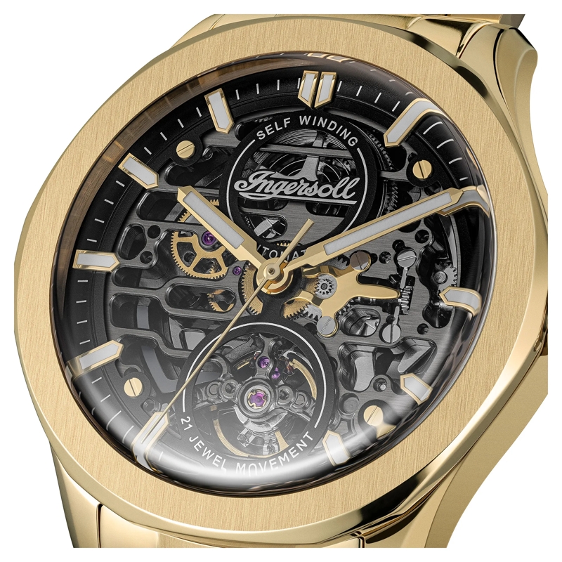 Ingersoll Automatikuhr Automatikuhr The Bronc gold(Image 6)