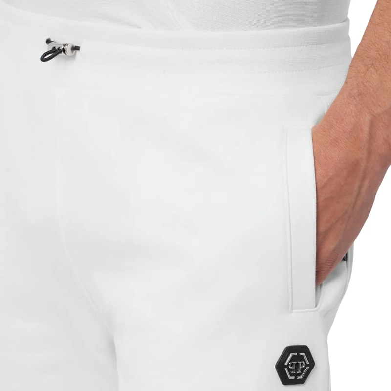 Philipp Plein Jogginghose Jogging Pants Basic weiss(Image 5)