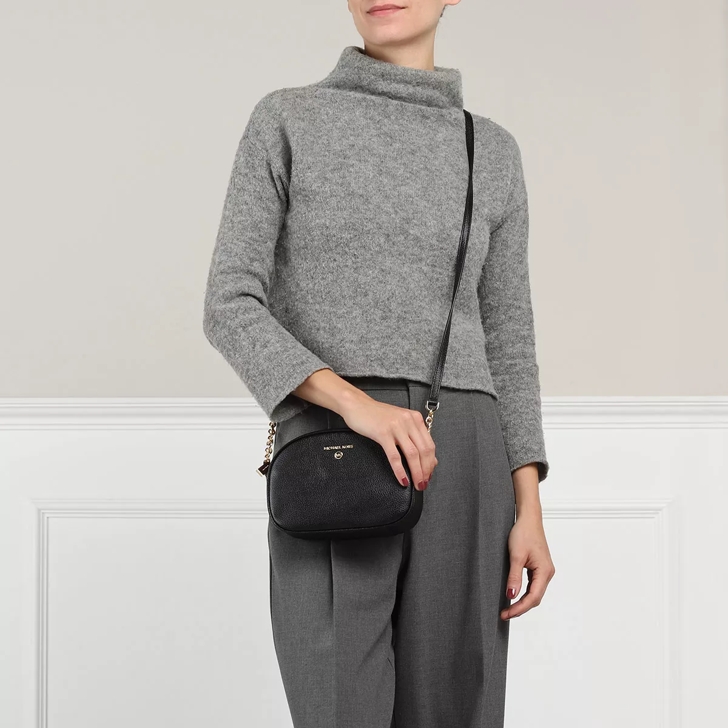 Michael Kors Mercer Pebble Black Camera Bag