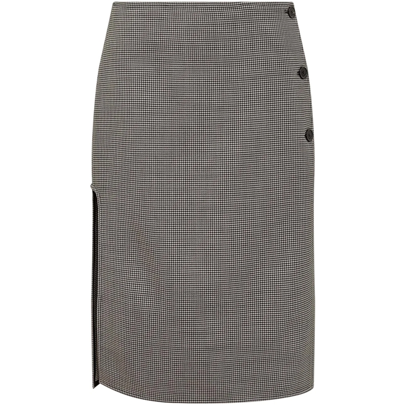 Courrèges Jupe longue Gonna Lunga mehrfarbig