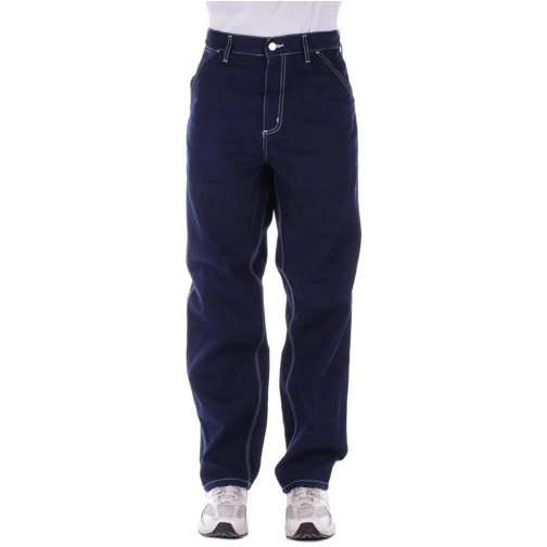 CARHARTT Jeans à jambe droite Jeans Blu Onewashed blau