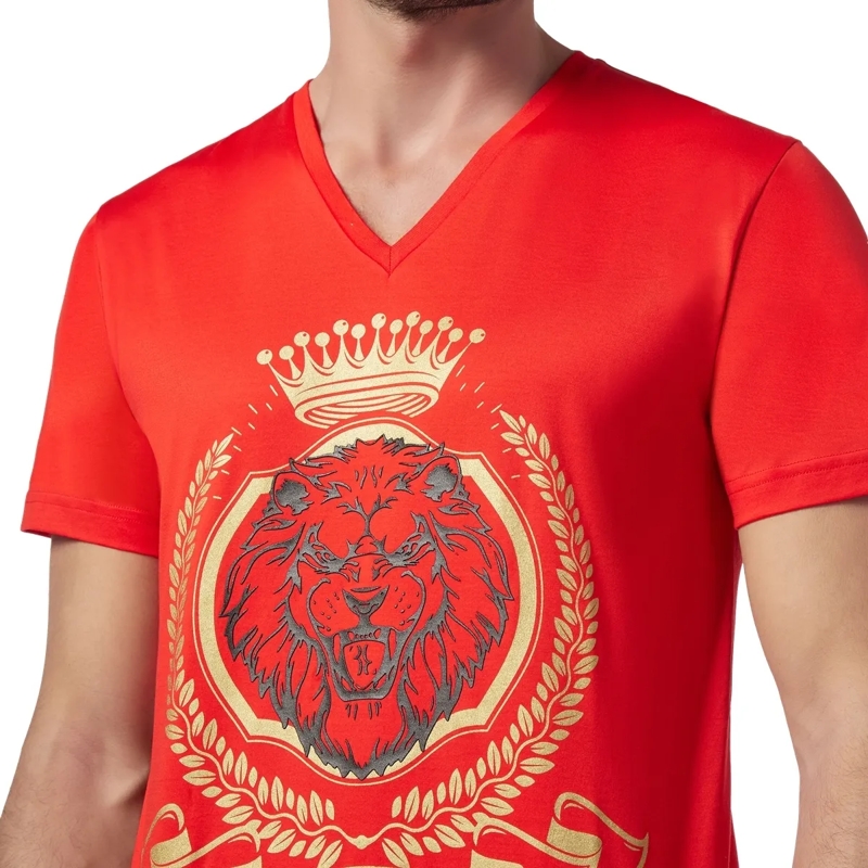 BILLIONAIRE T-Shirt T-Shirt Lion rot(Image 4)