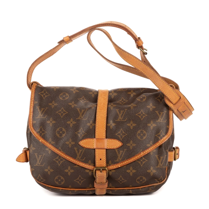 Louis Vuitton Crossbody Bag Saumur PM braun