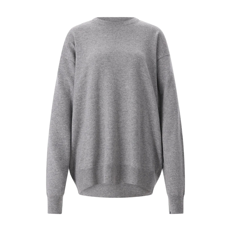 Extreme Cashmere  Pullover April aus Kaschmir grau