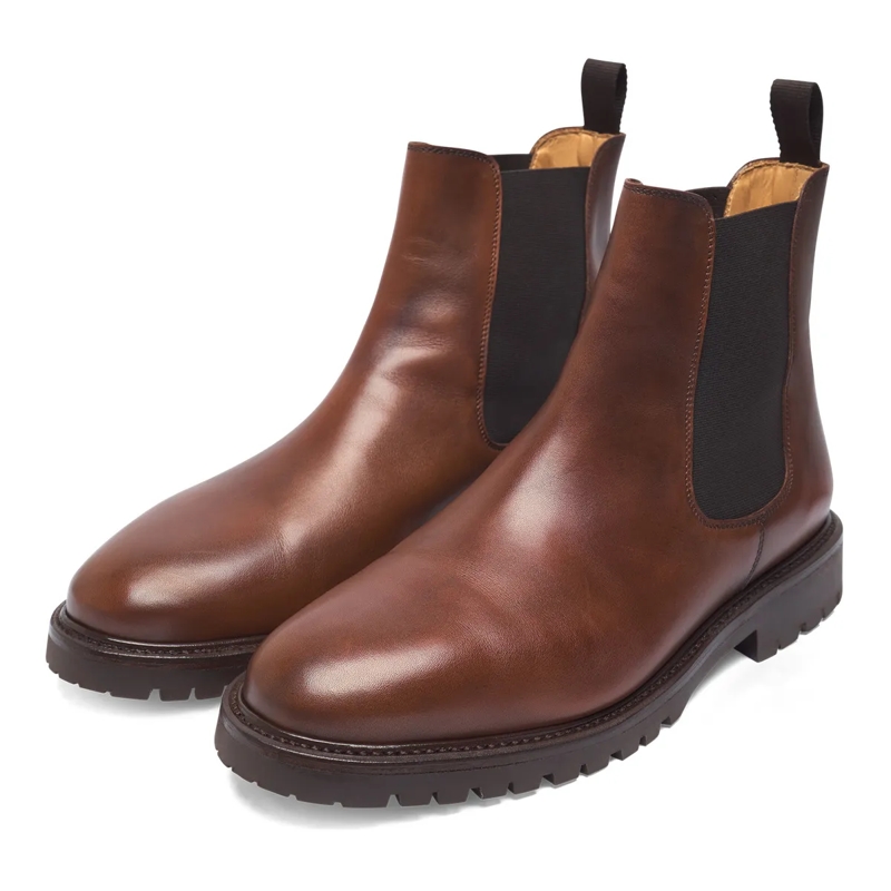 Henry Stevens Chelsea Boots Chelsea Boots Jones CB3 mittel-braun(Image 2)