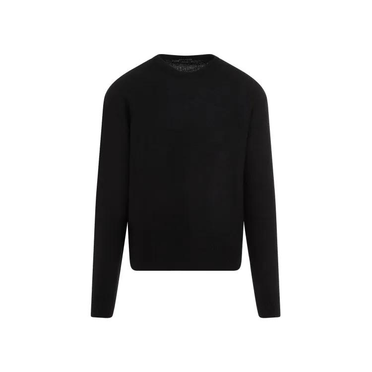 Tom Ford - Black Cashmere Pullover - Größe 52 - schwarz