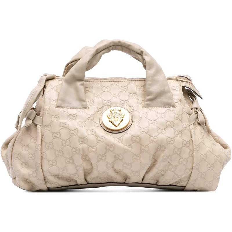 Gucci Tote Guccissima Hysteria Handbag weiß