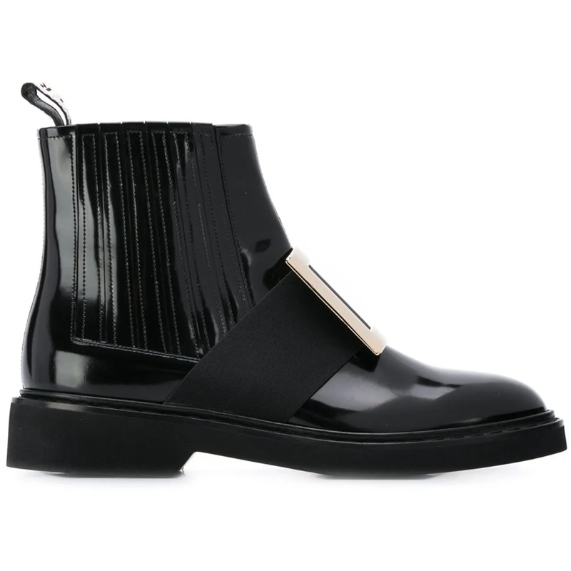 Roger Vivier Stiefel Boots Black schwarz