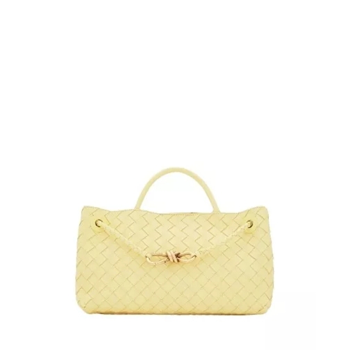 Bottega Veneta EAST WEST LET'S GO HAND BAG Yellow Axelremsväska