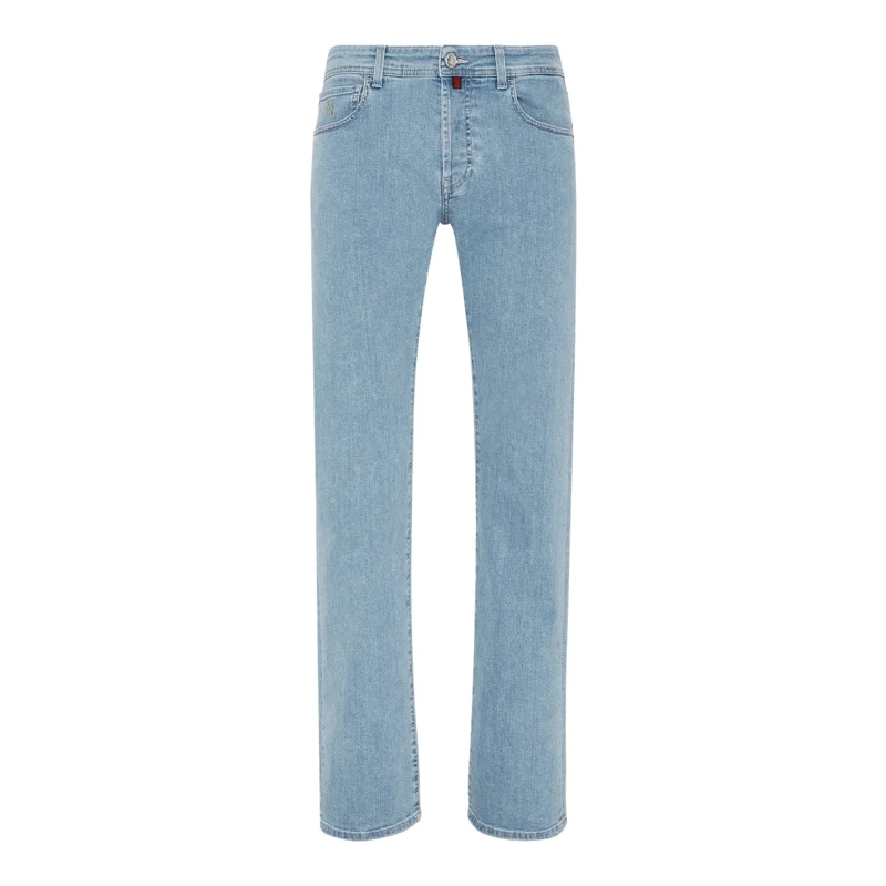 BILLIONAIRE Jeans mit geradem Bein Jeans Regular Fit hell-blau