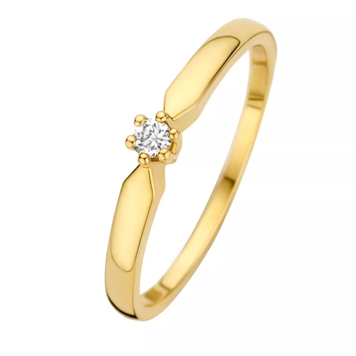Isabel Bernard De la Paix Emily 14 karat ring | diamond 0.05 ct Gold Diamond Ring