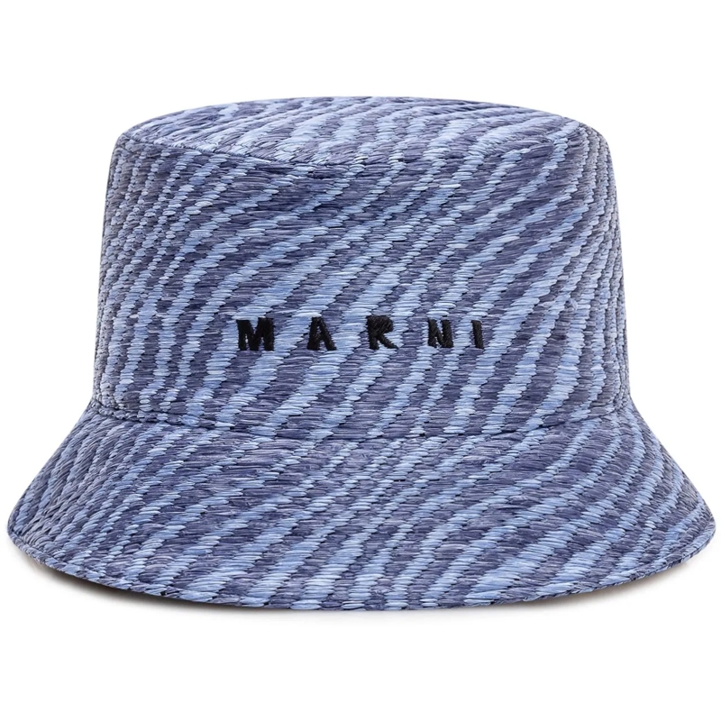 Marni Hut Cappello Bucket blau
