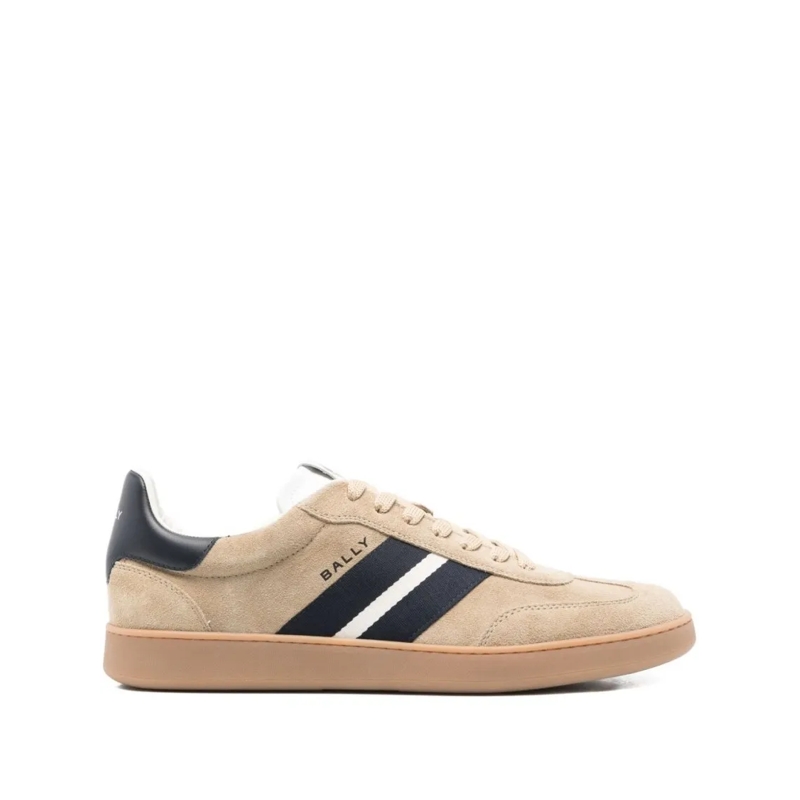 Bally Lage-top sneaker Low-Top Suede Sneakers Neutrals