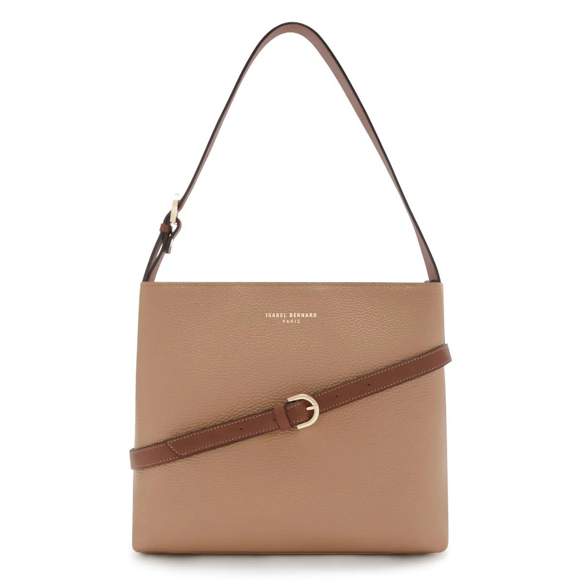 Isabel Bernard Crossbody Bags - Isabel Bernard Honoré damen Schultertasche Beige I - Gr. unisize - in Beige - für Damen