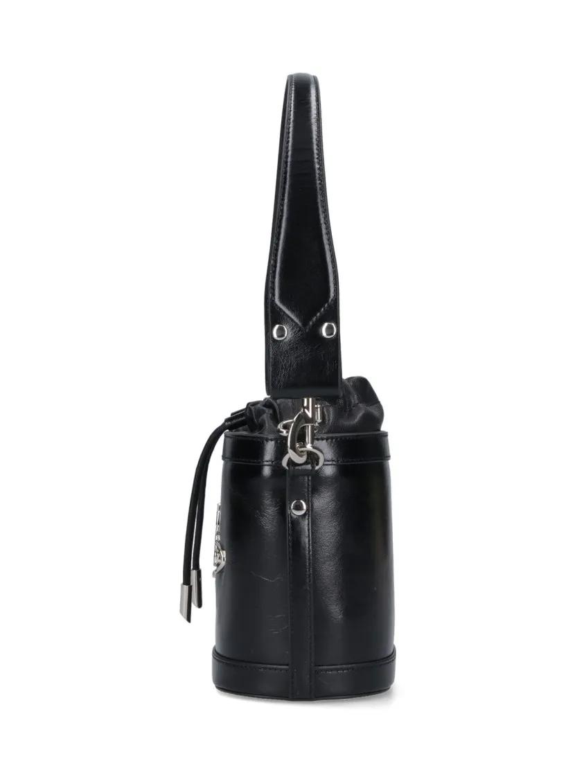 Thumbnail - Vivienne Westwood Beuteltaschen - Structured Bucket Bag With Drawstring Closure - Gr. unisize - in Schwarz - für Damen