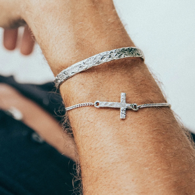 Haze & Glory Armband Armband Armreif - Live in the moment 925 Silber silber(Image 4)