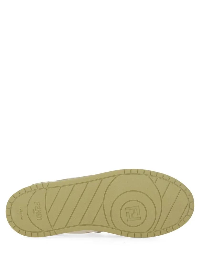 Thumbnail - Fendi Low-Top Sneaker - "Match" Sneaker - Gr. 9_5 - in Weiß - für Damen