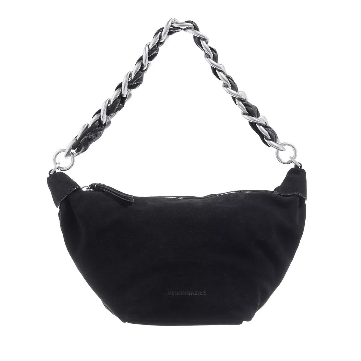 LESVISIONNAIRES Hobo Bag - Anouk Chain - Gr. unisize - in Schwarz - für Damen