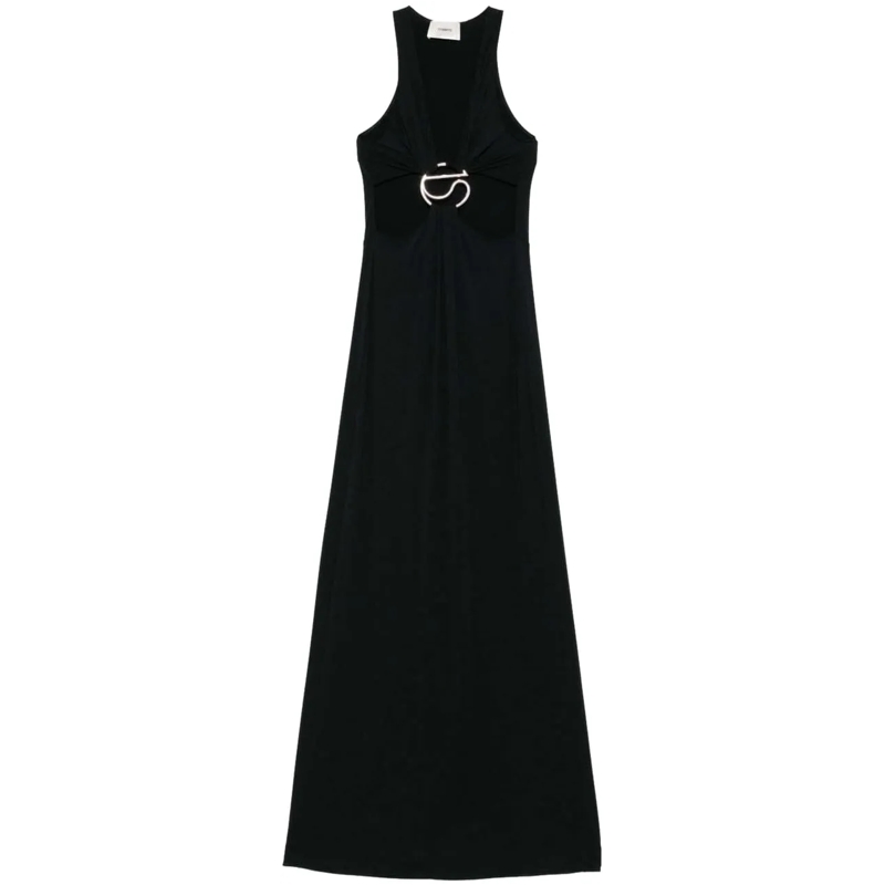 Coperni Midikleid Dresses Black schwarz