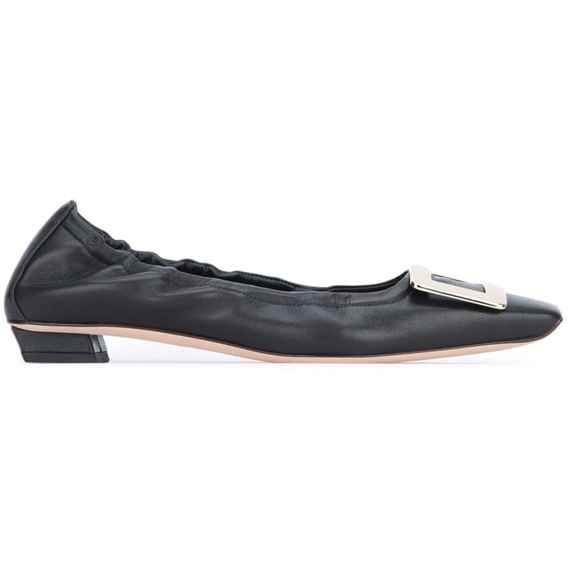 Roger Vivier Ballerinas Flat Shoes Black schwarz