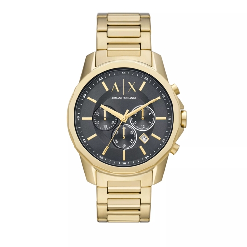 Armani Exchange Chronograph Stainless Steel Watch, AX1721 Gold Chronograaf