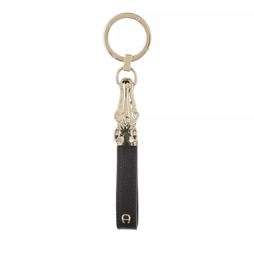 AIGNER Key Chain Horse   Black Porte-clés