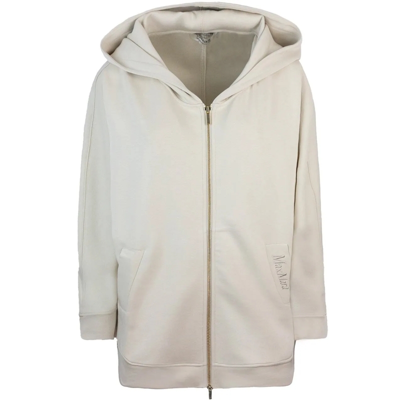 Max Mara Veste de transition 'S Max Mara Jackets Bianco Avorio weiß