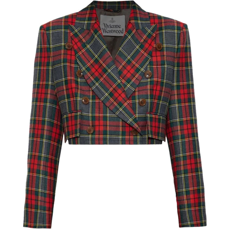 Vivienne Westwood Veste de transition Jackets Redgreen mehrfarbig