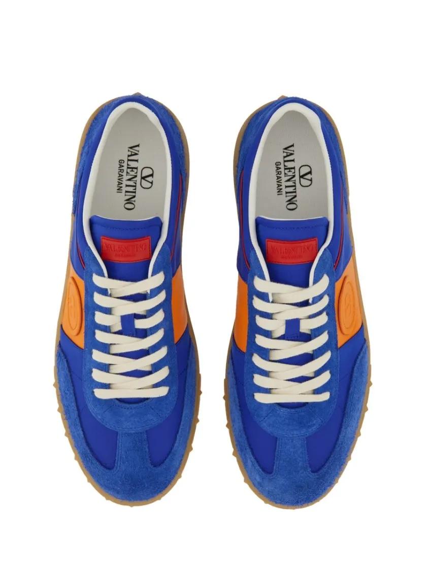 Thumbnail - Valentino Garavani Low-Top Sneaker - Low Top Upvillage Sneaker - Gr. 45 (EU) - in Blau - für Damen