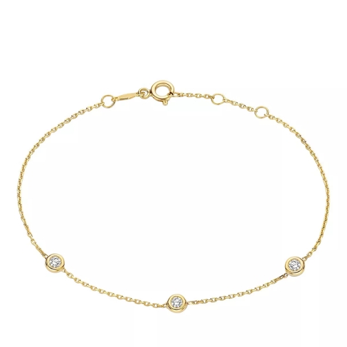 Isabel Bernard De la Paix Alfie 14 karat bracelet | diamond 0.12  Gold Braccialetti