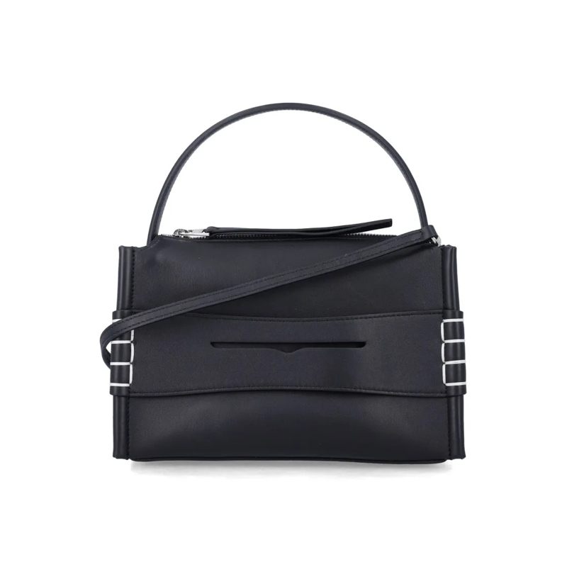 J.W.Anderson Schultertasche Small Loafer Leather Bag Black