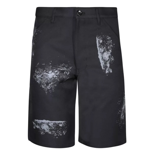 Comme des Garcons Mid-Rise Bermuda Shorts Black 