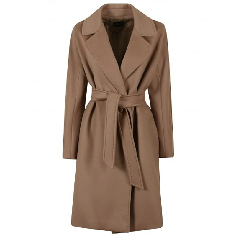 Max Mara Veste de transition Coats Camel beige