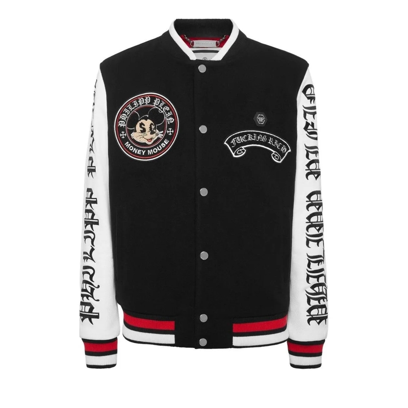 Philipp Plein Bomberjacke Bomberjacke schwarz