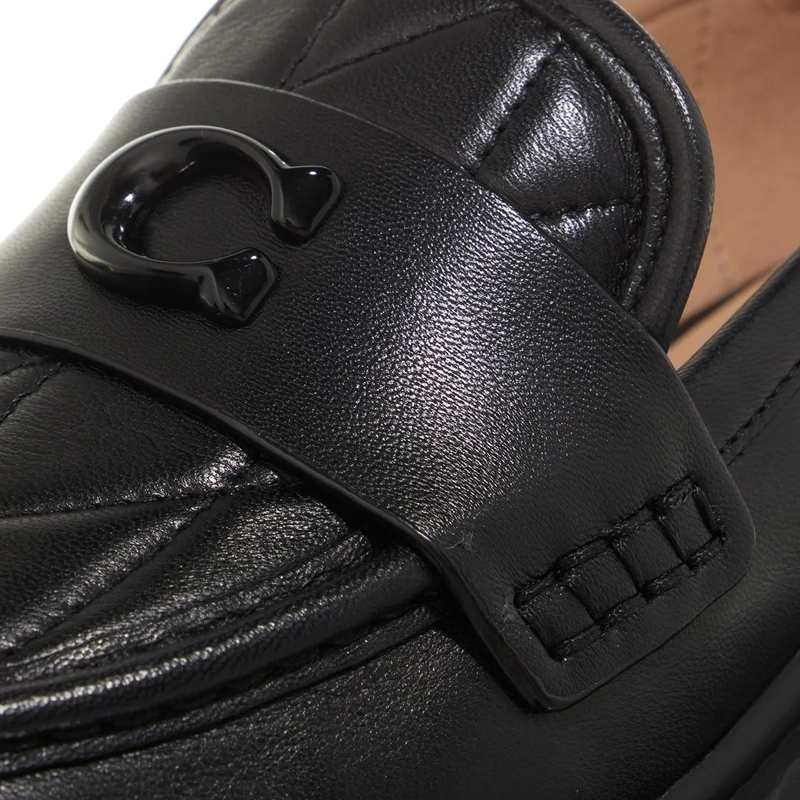 Coach Loafer Leah Quilted Leather Loafer black(Image 3)