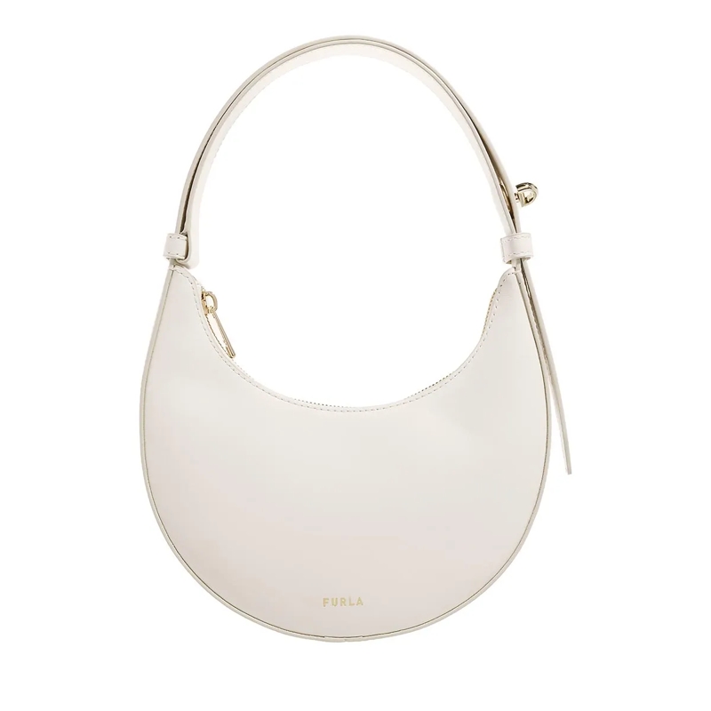 Furla Schultertasche Furla Delizia Mini Shoulder Bag Panna