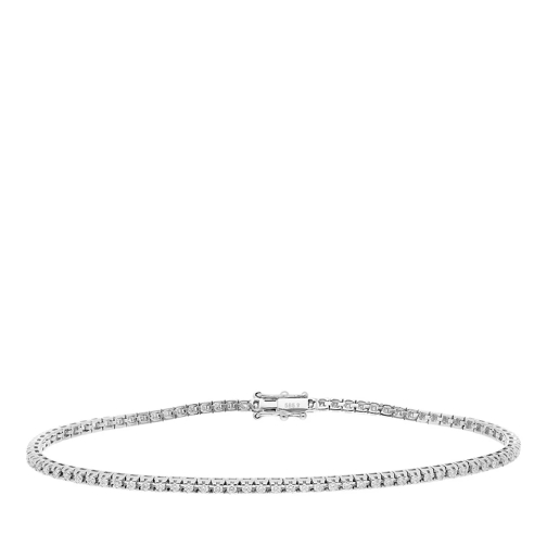diamondline bracelet 585 WG min. 88 diamonds tot.approx. 1,00  whitegold Armband