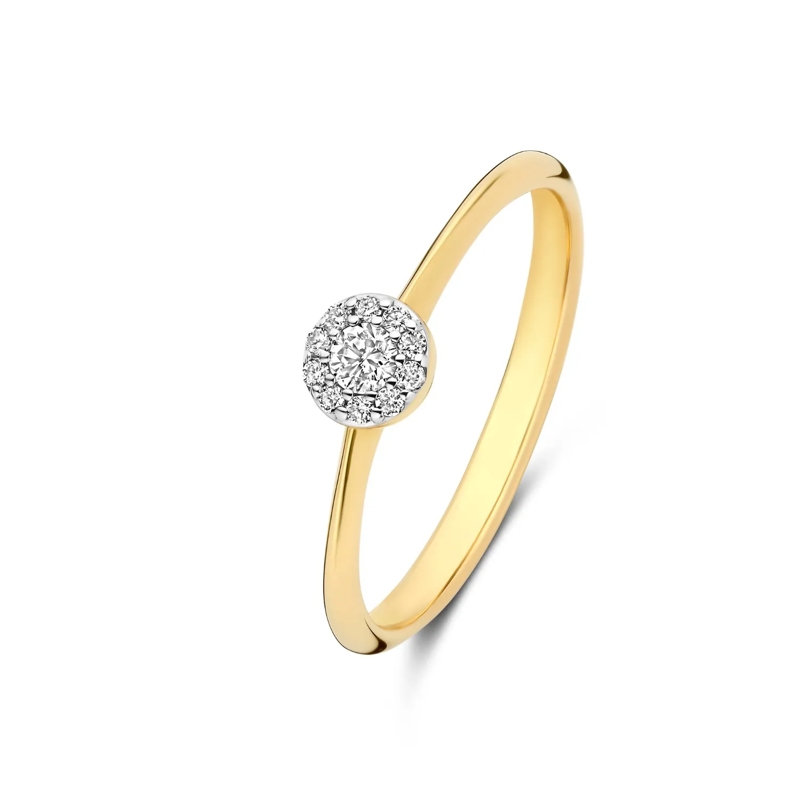 Isabel Bernard Bague diamant De la Paix Viviane 585 Gold Ring Gold