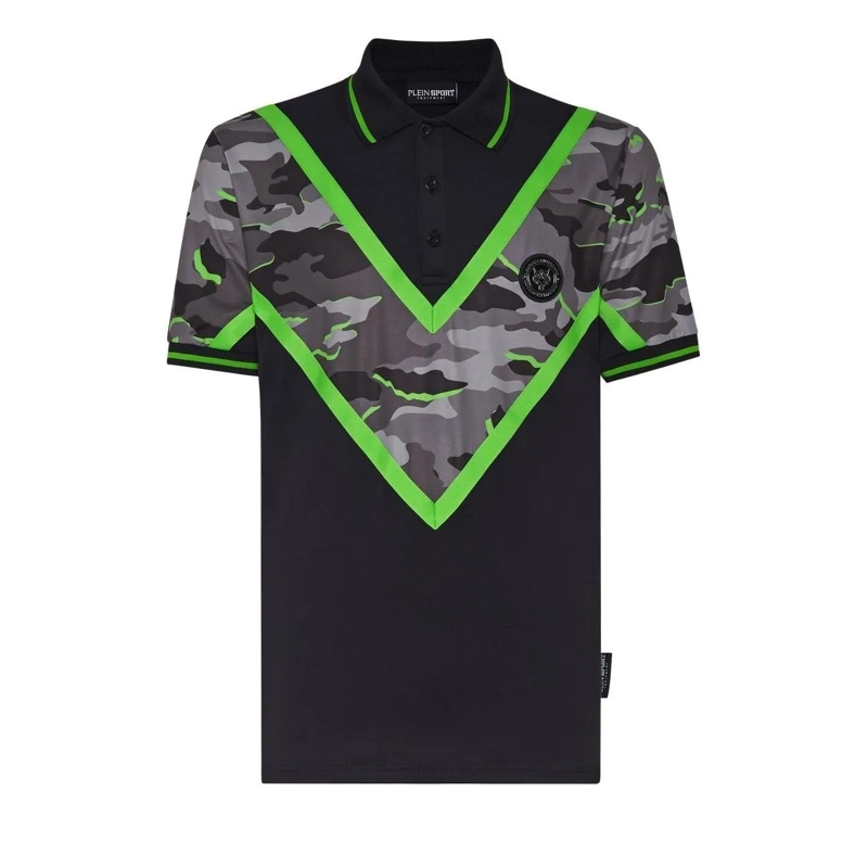 Plein Sport T-Shirt T-Shirt Camouflage schwarz