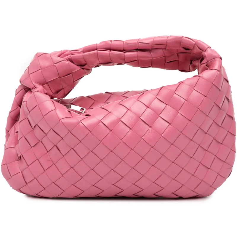 Bottega Veneta Schultertasche Mini Nappa Intrecciato Jodie rose