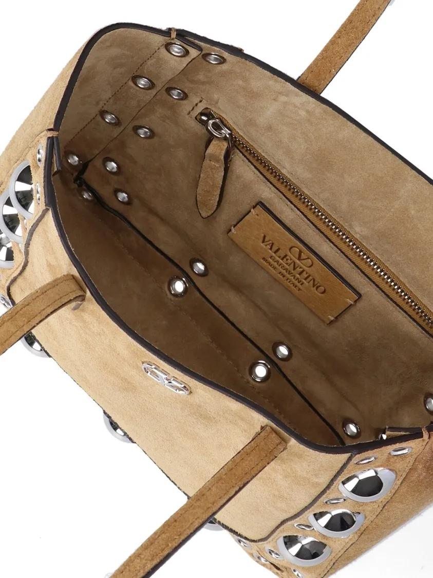 Valentino Garavani Shoppers & Totes Mini Tote "Nellcôte" – Beige in beige