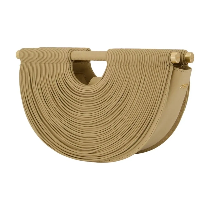 トートバッグ CULT GAIA Lou Top Handle Bag - Cult Gaia - Leather - Beige Cult Gaia Lou Fringe Leather Top Handle Bag | Bloomingdale's
