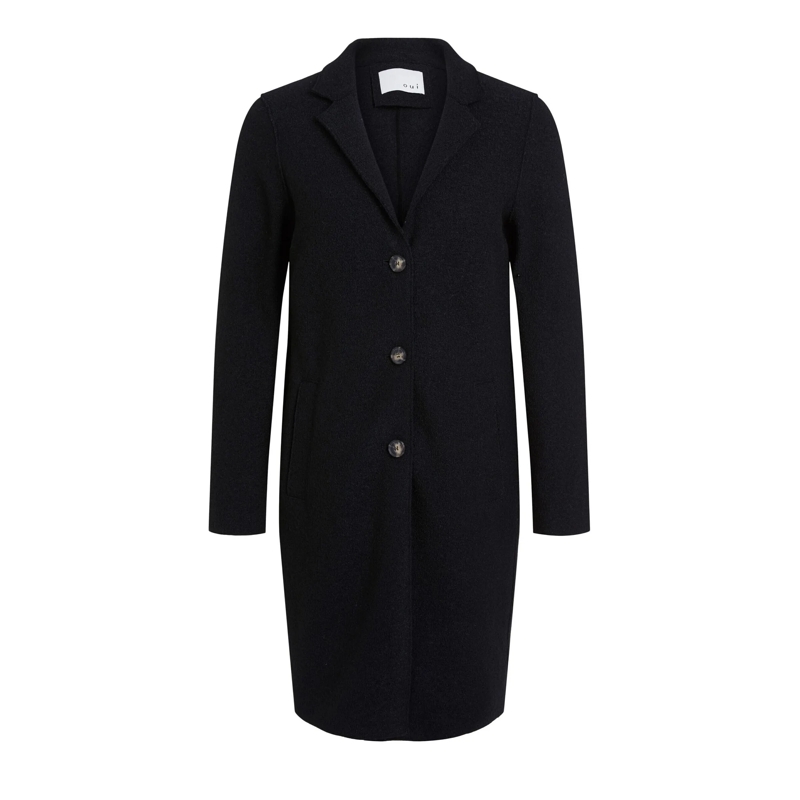 Oui Wollmantel Mantel MAYSON schwarz