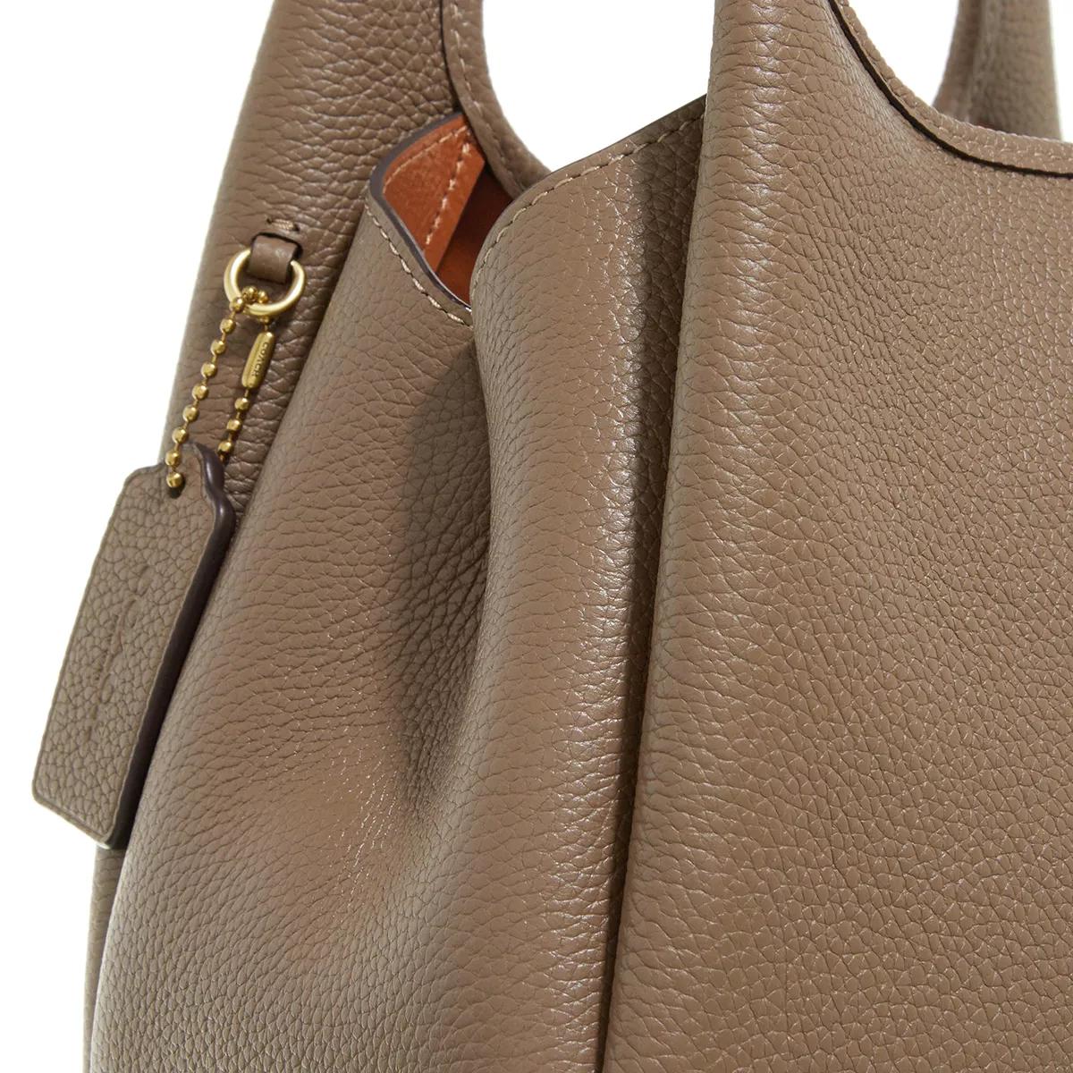 Thumbnail - Coach Crossbody Bags - Polished Pebble Leather Lana Shoulder Bag 23 - Gr. unisize - in Taupe - für Damen