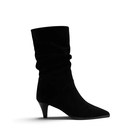 Isabel Bernard Botte Isabel Bernard Vendôme Margot Black Suede Boots IB Schwarz